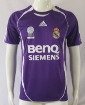 2006-2007 RMA Away Retro Soccer Jersey
