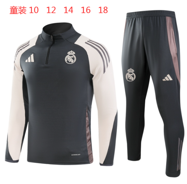 24-25 RMA High Quality Kids Half Pull Tracksuit