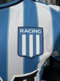 24-25 Avellaneda Home Player Version Soccer Jersey