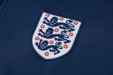 24-25 England High Quality Half Pull Tracksuit 