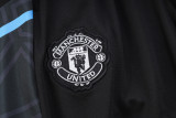 23-24 Man Utd High Quality Half Pull Tracksuit