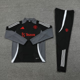 24-25 Man Utd High Quality Half Pull Tracksuit