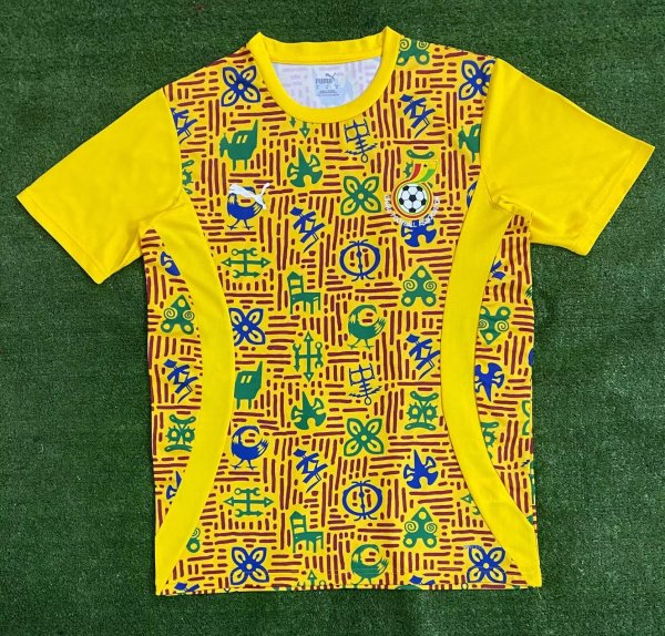 24-25 Ghana Home Fans Training shirts