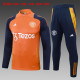 24-25 Man Utd High Quality Kids Half Pull Tracksuit