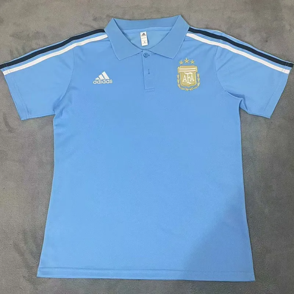 24-25 Argentina Blue Polo Short Sleeve