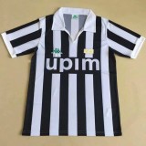 1991 JUV Home Retro Soccer Jersey