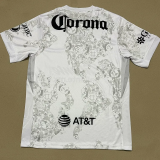 24-25 Club America White Goalkeeper Fans Soccer Jersey