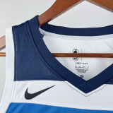 22-23 Timberwolves RUSSELL #0 White Top Quality Hot Pressing NBA Jersey