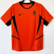 2002 NetherIands Home Retro Soccer Jersey