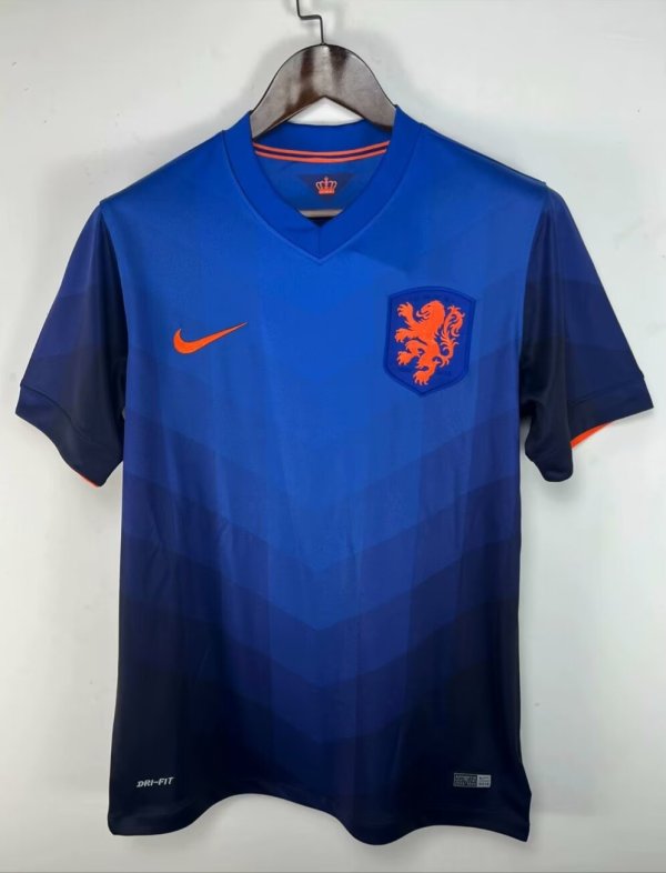 2014 NetherIands World Cup Away Retro Soccer Jersey