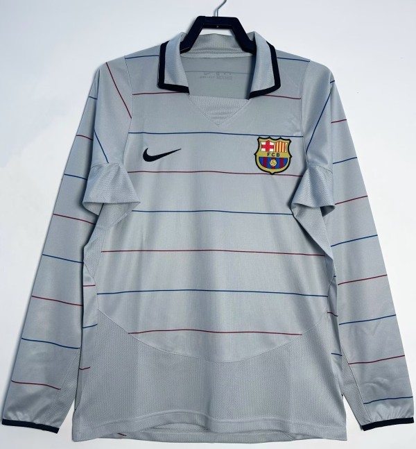 2002-2004 BAR Away Long sleeves Retro Soccer Jersey