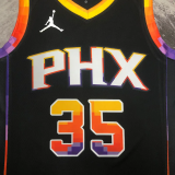 22-23 SUNS DURANT #35 Black Top Quality Hot Pressing NBA Jersey(Trapeze Edition)