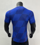 2024 Croatia European Cup Away Player Version Soccer Jersey