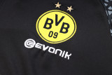 23-24 Dortmund High Quality Half Pull Tracksuit
