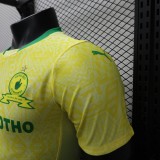 24-25 Mamelodi Sundowns Home Player Version Soccer Jersey