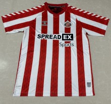 24-25 Sunderland Home Fans Soccer Jersey