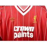 1982-1983 LIV Home Long sleeves Retro Soccer Jersey