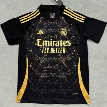 24-25 RMA Black Special Edition Fans Soccer Jersey *黑金前金