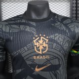 24-25 Brazil Black Special Edition Player Version Soccer Jersey