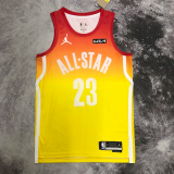 2023 ALL STAR MARKKANEN #23 Yellow Top Quality Hot Pressing NBA Jersey