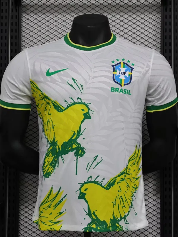 22-23 Brazil White Special Edition Player Version Soccer Jersey