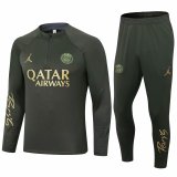 24-25 PSG High Quality Half Pull Tracksuit