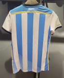 2014 Argentina Home Retro Player Version Soccer Jersey