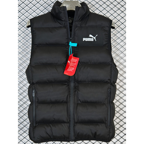 24-25 PM Black Cotton jacket vest (Waistcoat)