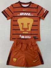 24-25 Pumas UNAM Yellow GoalKeeper Kids Soccer Jersey