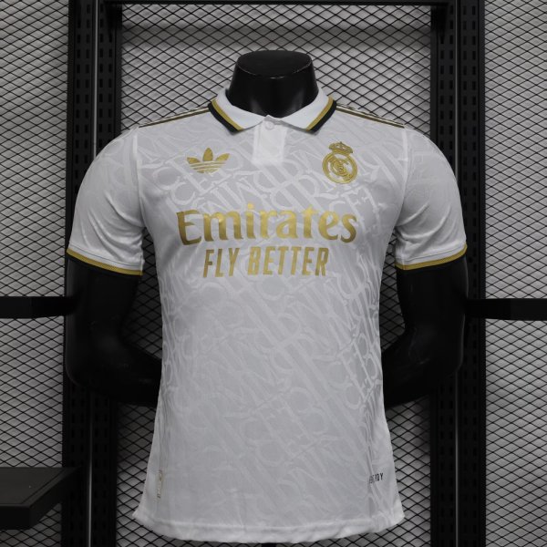 24-25 RMA White Special Edition Player Version Soccer Jersey