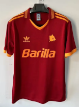 1992-1993 Roma Home Retro Soccer Jersey