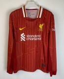 24-25 LIV Home Long Sleeve Soccer Jersey