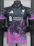 24-25 LIV Black Purple Special Edition Player Version Soccer Jersey