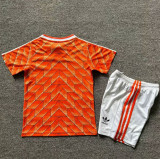 1988 NetherIands Home Retro Kids Soccer Jersey