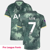 24-25 TOT Third Long sleeves Player Version Soccer Jersey