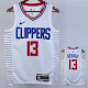 22-23 Clippers GEORGE #13 White Top Quality Hot Pressing NBA Jersey