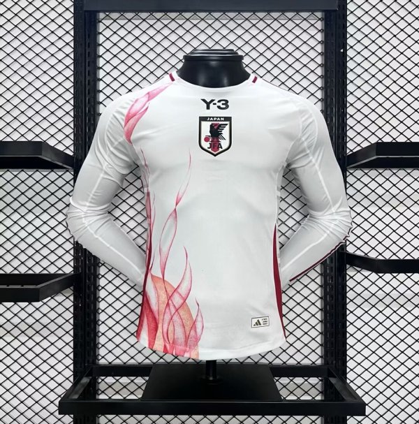 24-25 Japan Away Long sleeves Player Version Soccer Jersey