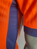 2024 NetherIands European Cup Home Player Version Soccer Jersey