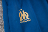 23-24 Marseille High Quality Half Pull Tracksuit