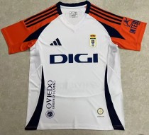 24-25 Real Oviedo Away Fans Soccer Jersey