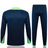 24-25 Brazil High Quality Half Pull Tracksuit