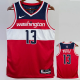 22-23 Wizards POOLE #13 Red Top Quality Hot Pressing NBA Jersey