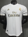 2019-2020 RMA Home Player Version Retro Soccer Jersey