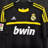 2011-2012 RMA Black GoalKeeper Retro Soccer Jersey