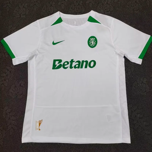 24-25 Sporting Lisbon Away Fans Soccer Jersey