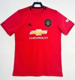 2019-2020 Man Utd Home Retro Soccer Jersey