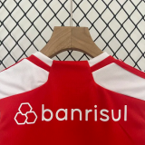 24-25 Internacional Home Kids Soccer Jersey