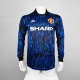 1992-1993 Man Utd Long sleeves Retro Soccer Jersey