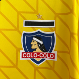 24-25 Colo-Colo Yellow GoalKeeper Fans Soccer Jersey