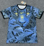 2024 Brazil Blue Special Edition Fans Soccer Jersey